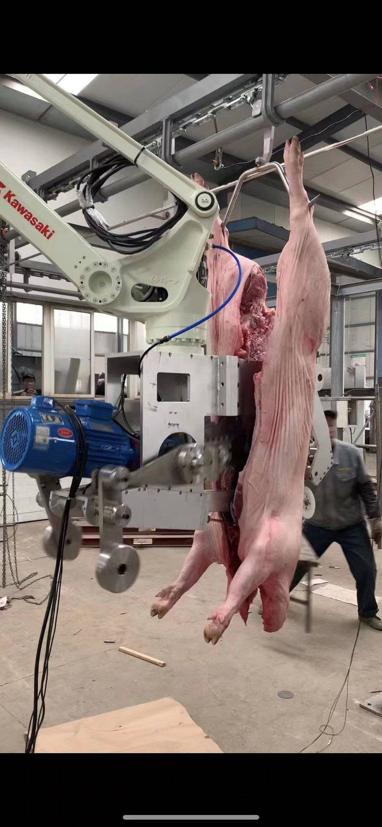 食品级润滑脂:筑牢生猪劈半机安全运转的“防护屏障” 食品级润滑脂:筑牢生猪劈半机安全运转的“防护屏障”