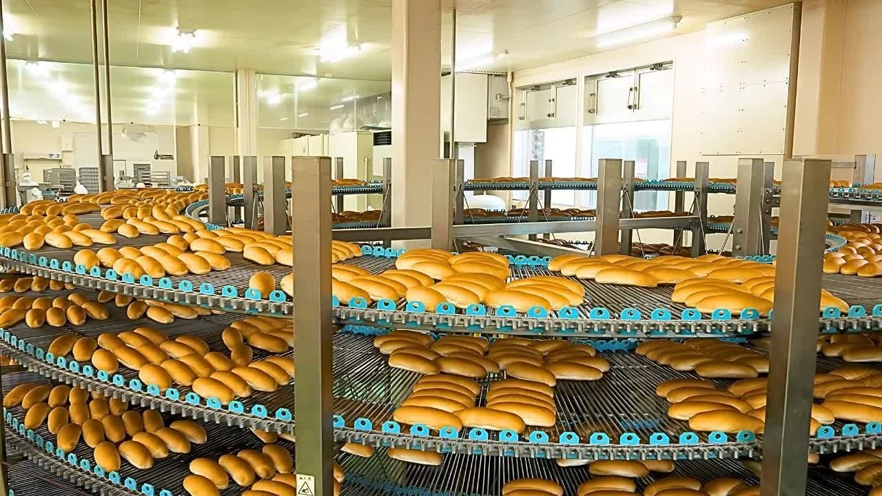 食品级齿轮油烘焙生产线应用